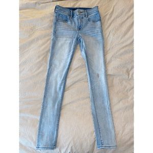 Light skinny express jeans